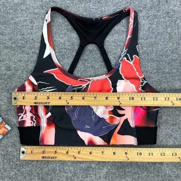 Joy Lab Floral Print Sports Bra & 7/8 Leggings Sz XS NWT - Picture 14 of 17